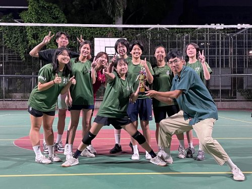 賀！系女排文社盃亞軍